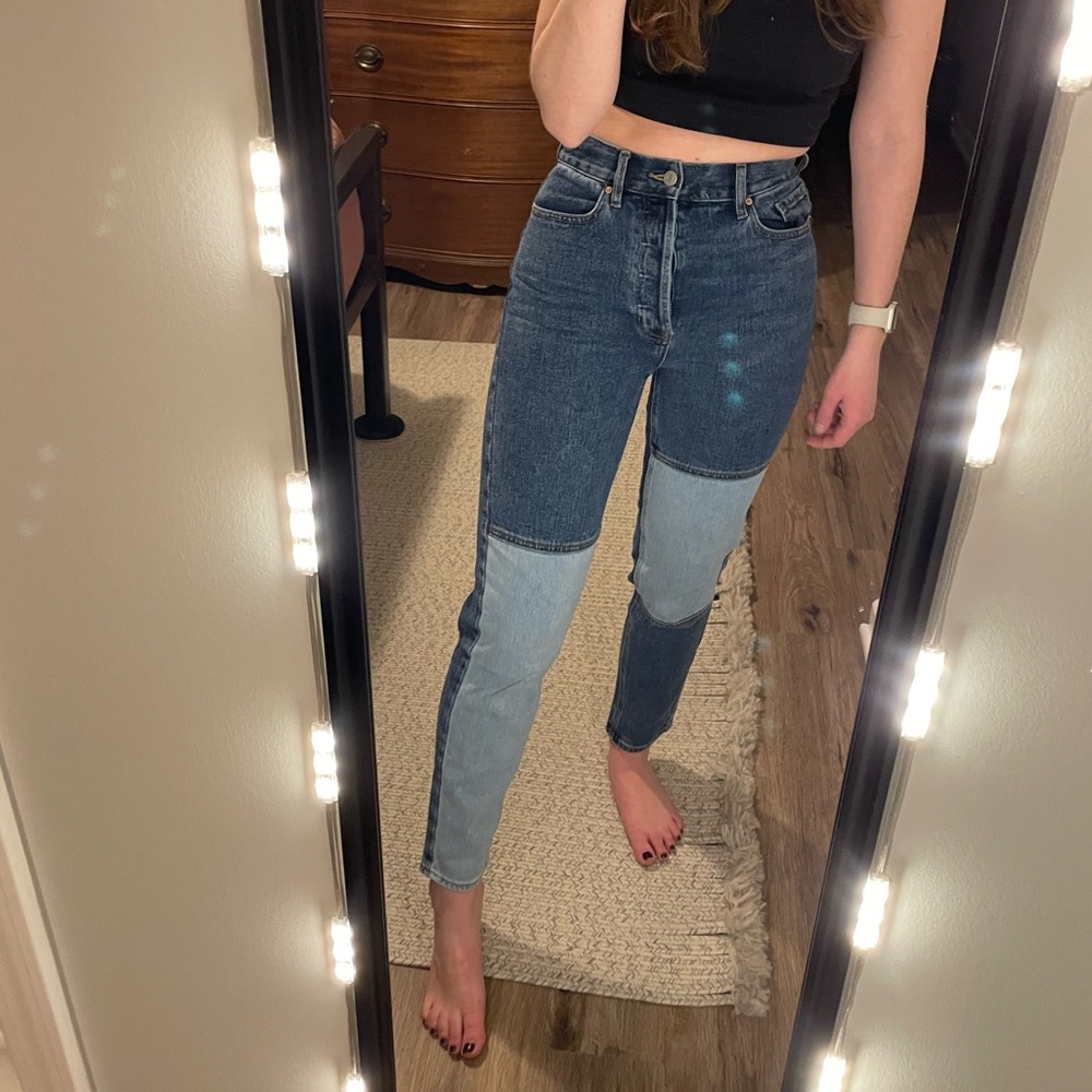 NWOT Pacsun Color Block Jeans